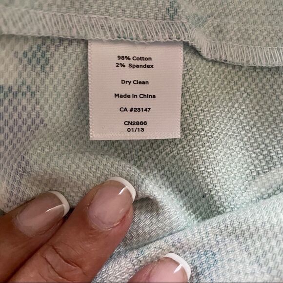 Talbots Sleeveless Floral Dress Sz 2P - Picture 7 of 9